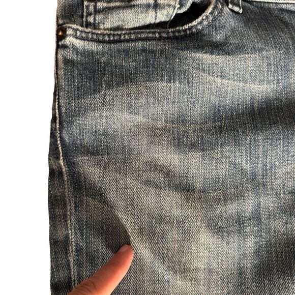 7 For All Mankind Blue Bootcut Jeans - Picture 12 of 12